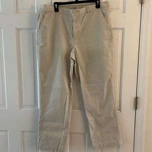 LL Bean Womens Favorite Fit Chinos size 18